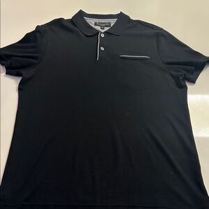 Banana Republic Black Polo Shirt